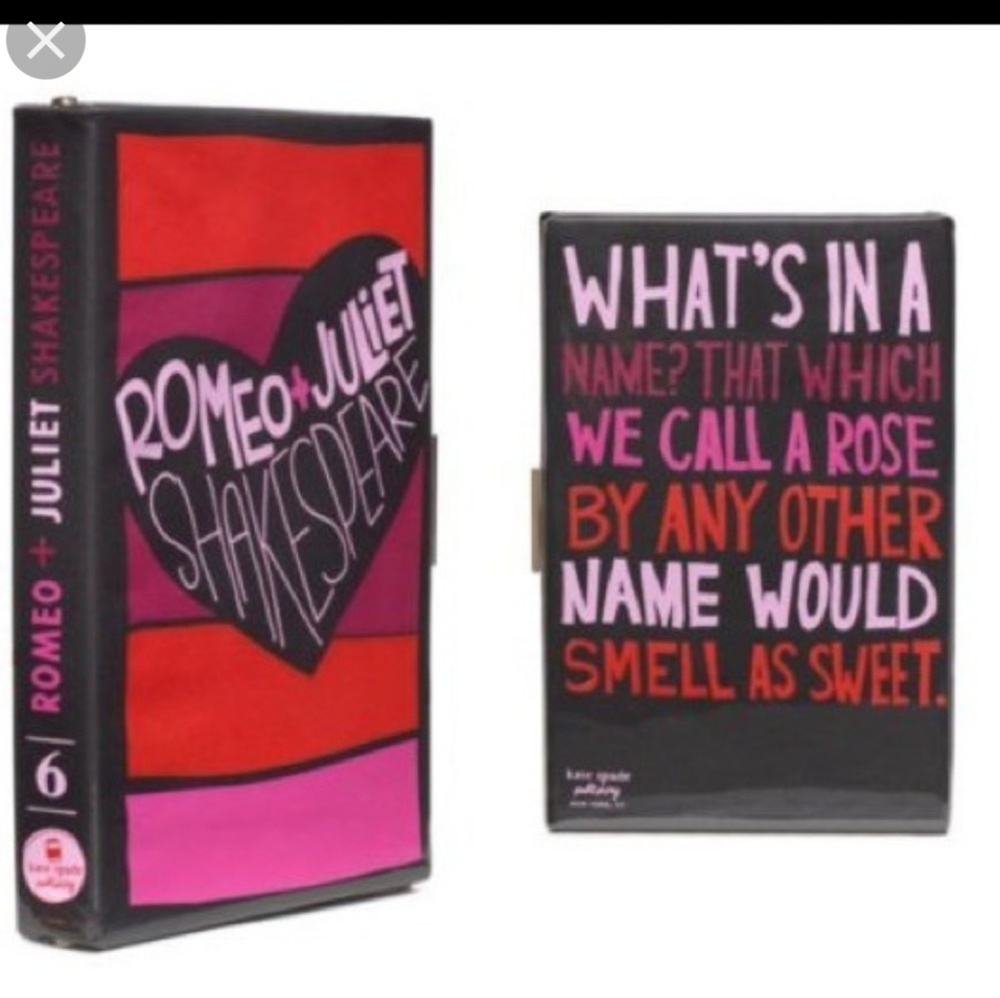 Rare Kate Spade Romeo and Juliet Clutch